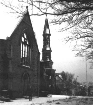 All Saints Parish Southport Church Exterior after the 1977 Fire